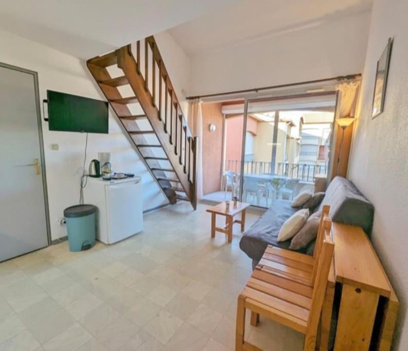 Duplex En Front De Mer - 7 Pers-Terrasse & Parking อาร์เจเลส-ซัวร์-แมร์ ภายนอก รูปภาพ
